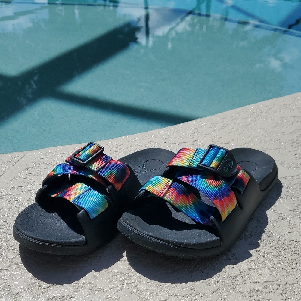 Chaco Vibrant Rainbow Sandals